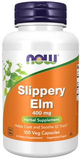 Now SLIPPERY ELM 400mg  100 VCAPS