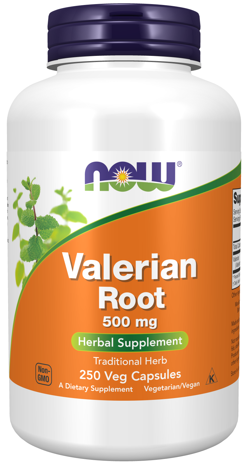 Now VALERIAN ROOT 500mg  100 VCAPS