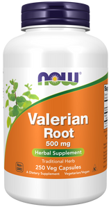 Now VALERIAN ROOT 500mg  100 VCAPS