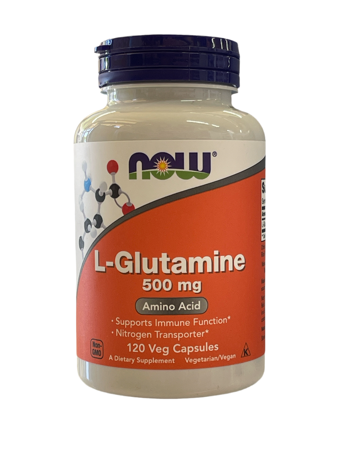 Now L-GLUTAMINE 500mg