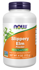 Now SLIPPERY ELM POWDER  4 OZ