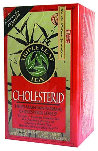 TRIPLE LEAF TEA Cholesterid - Pu-erh Tea 20 BAG