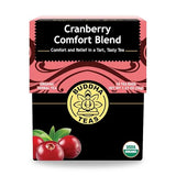 BUDDHA TEAS Cranberry Comfort Blend 18 CT