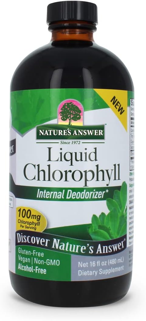 NATURE'S ANSWER CHLOROPHYLL LIQUID 16OZ