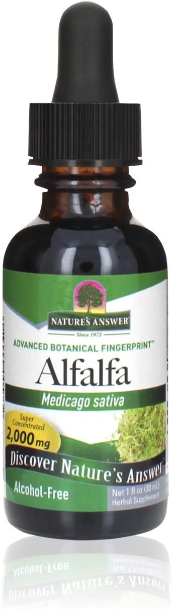 NATURE'S ANSWER ALC FREE ALFALFA 1OZ