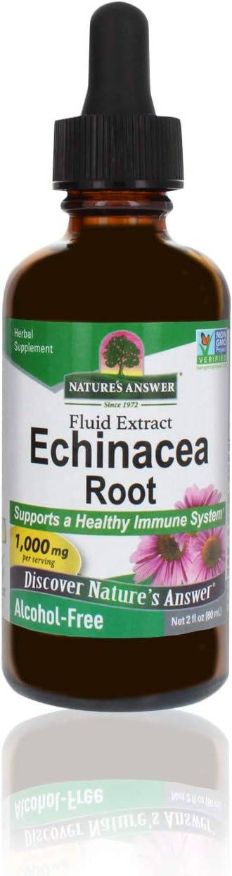 NATURE'S ANSWER ALC FREE ECHINACEA 1OZ