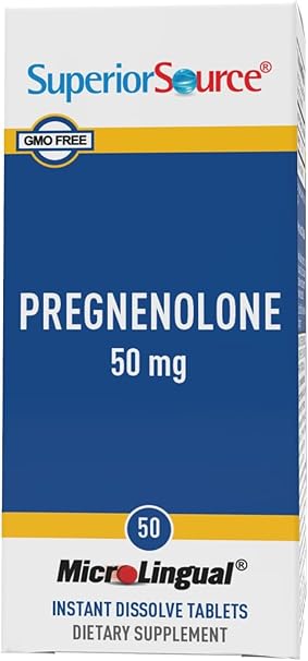 Pregnenolone 50 mg Instant Dissolve Tablets