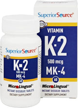 Vitamin K-2 500mcg MK-4