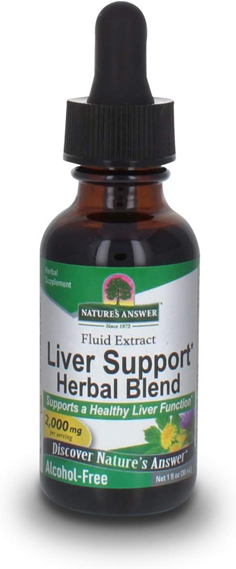 NATURE'S ANSWER ALCOHOL FREE LIVER SUPPORT 1OZ