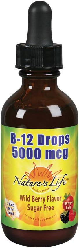 Natures Life B12 Wildberry 2floz 5000mcg