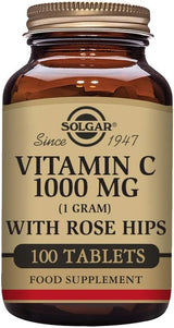 Solgar Vitamin C 1000 mg with Rose Hips Tablets 100tablet