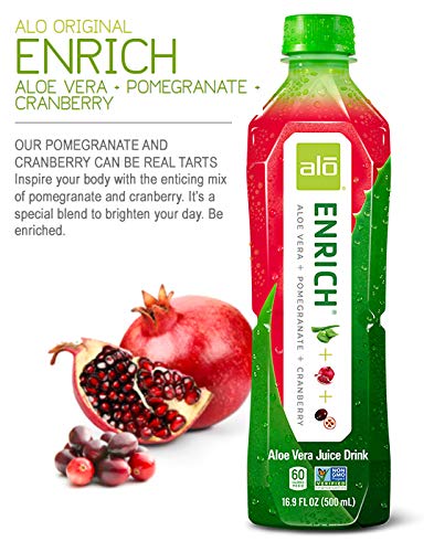 ALO Enrich, Pomegranate, Cran, & Aloe 12/16.9 OZ