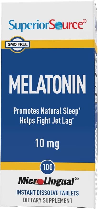 Melatonin 10 mg 100 Microlingual Tablets