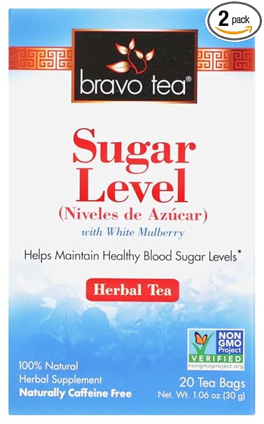 BRAVO TEA Sugar Level Tea 20 BAG