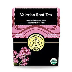 BUDDHA TEAS Organic Valerian Root Tea 18 BAG