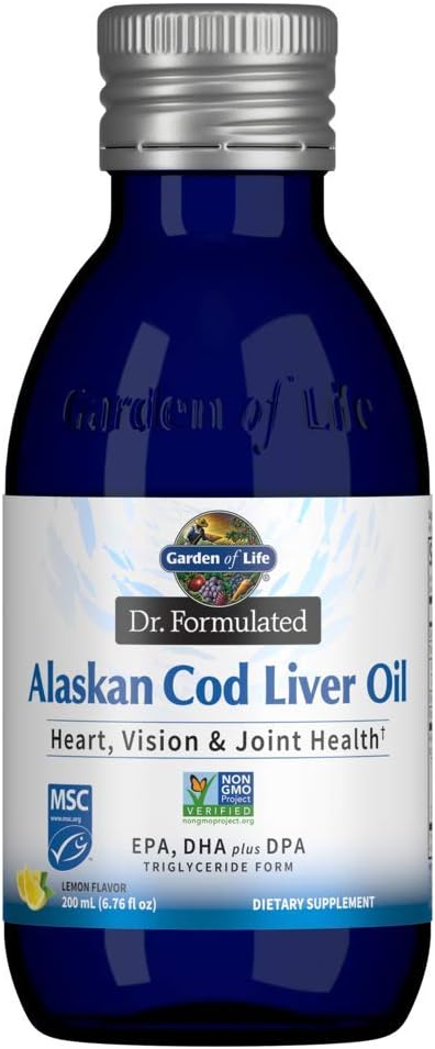 Garden of Life Dr. Formulated Alaskan Cod Liver Oil 200ml LIQUID