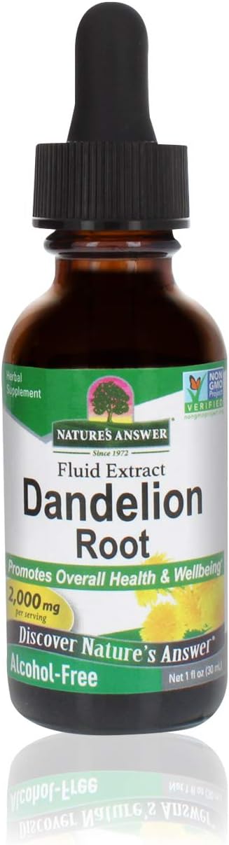 NATURE'S ANSWER ALC FREE DANDELION 1OZ