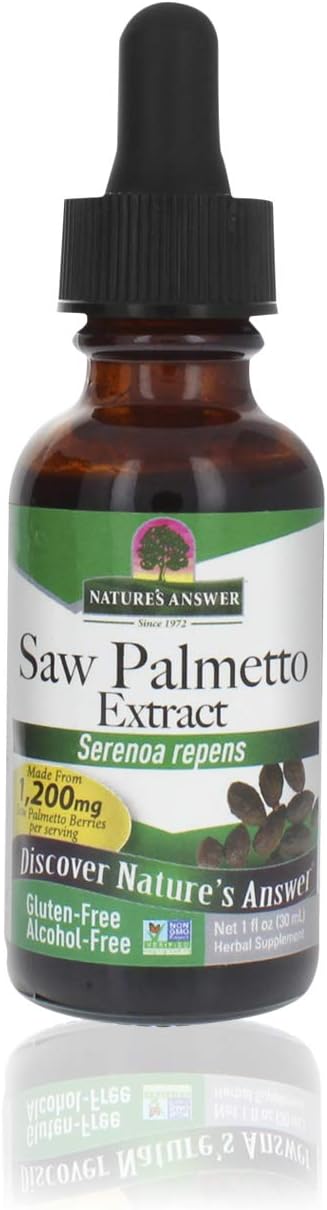 NATURE'S ANSWER ALC FREE SAWPLAMETTO 1OZ