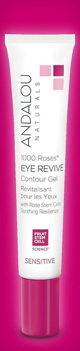 ANDALOU NATURALS 1000 ROSES EYE REVIVE CONTOUR GEL .6OZ