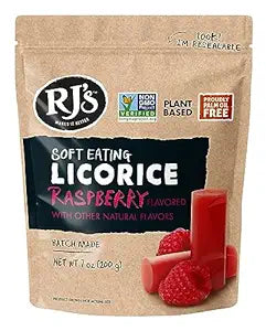 Rjs soft eating licorice raspberry