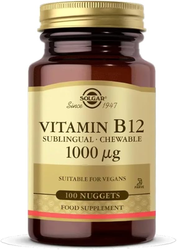 Solgar Vitamin B12 1000 mcg Nuggets 100tablet