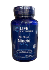 No Flush Niacin Capsules  640 mg