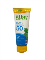 Alba Botanica Broad Spectrum SPF 50 Island Vibe Sunscreen Lotion 3 fl oz.