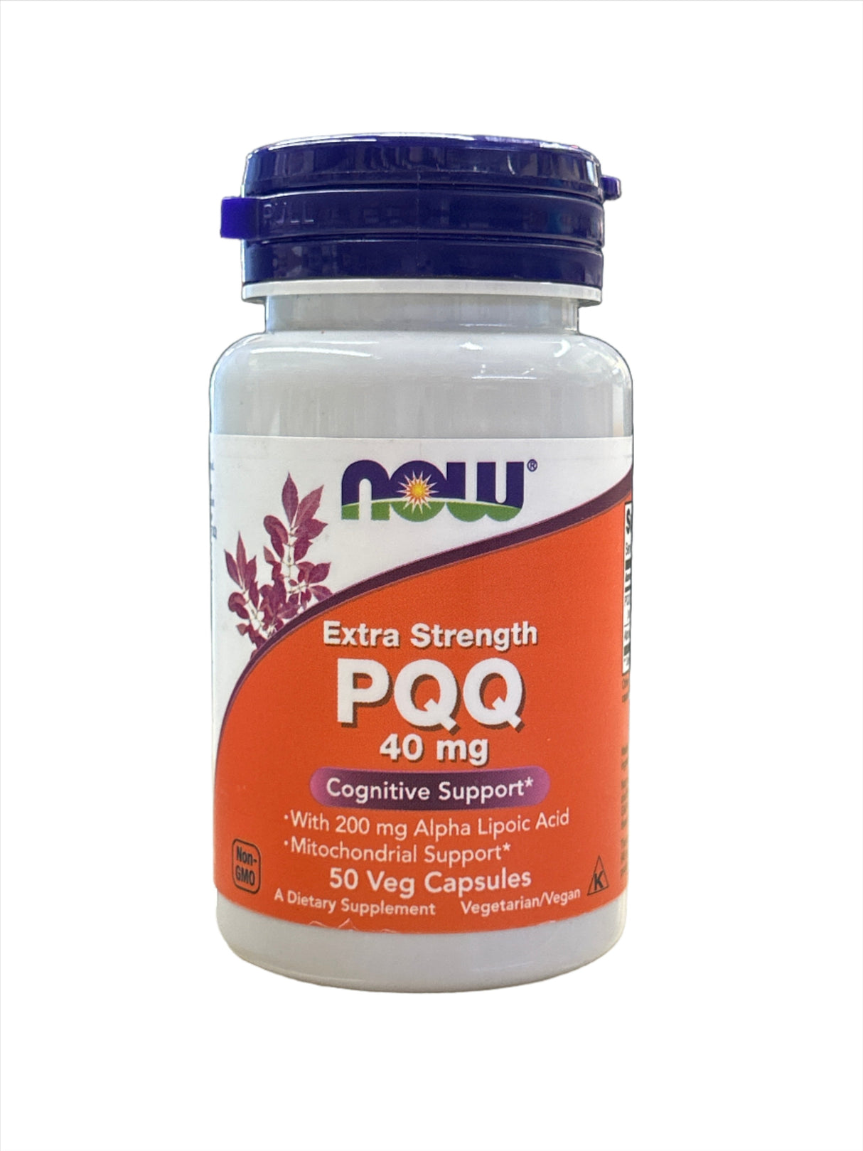 PQQ Extra Strength 40 mg 50 Veg Capsules