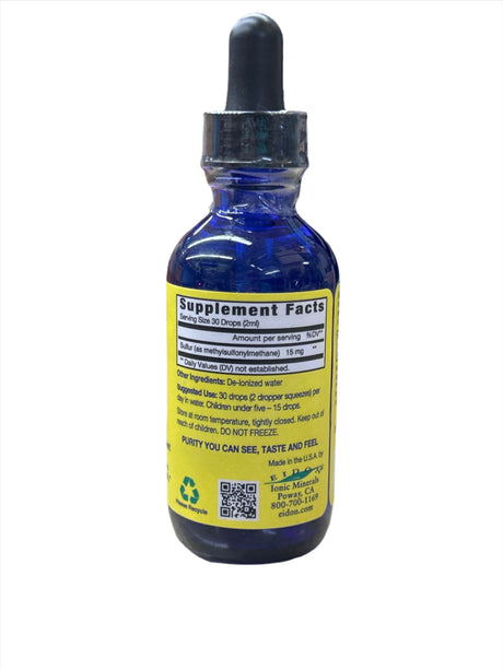 Sulfur Liquid Concentrate 2 fl oz 30 Servings