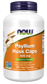 Now PSYLLIUM HUSK 500mg  200 VCAPS