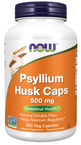 Now PSYLLIUM HUSK 500mg  500 VCAPS