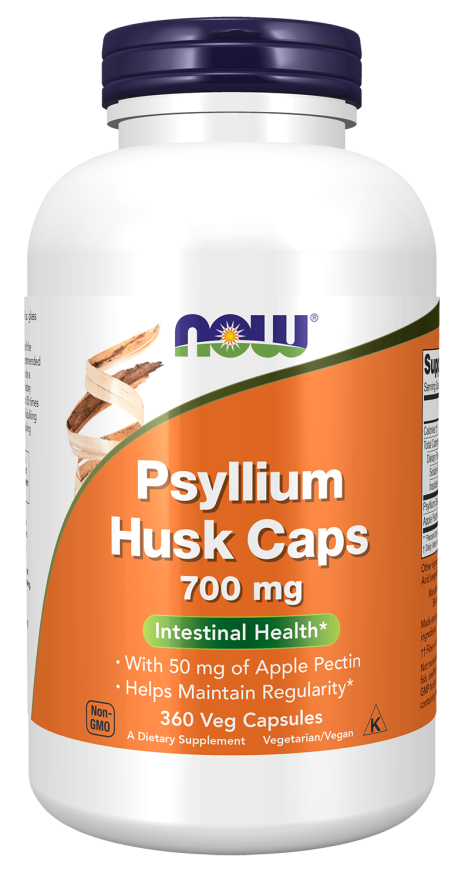 Now PSYLLIUM HUSK 700mg + PECTIN  360 VCAPS