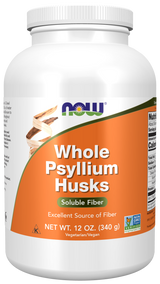 Now PSYLLIUM HUSK WHOLE  12 OZ