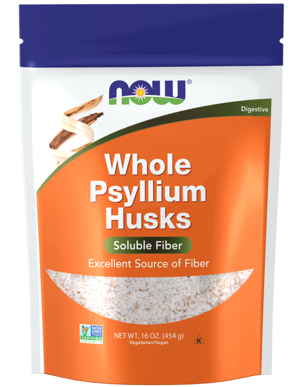 Now PSYLLIUM HUSK WHOLE  1 LB