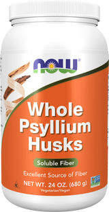 Now PSYLLIUM HUSK WHOLE  24 OZ