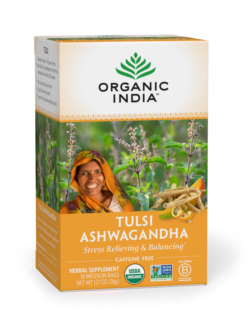 ORGANIC INDIA Tulsi Ashwagandha 18 BAG