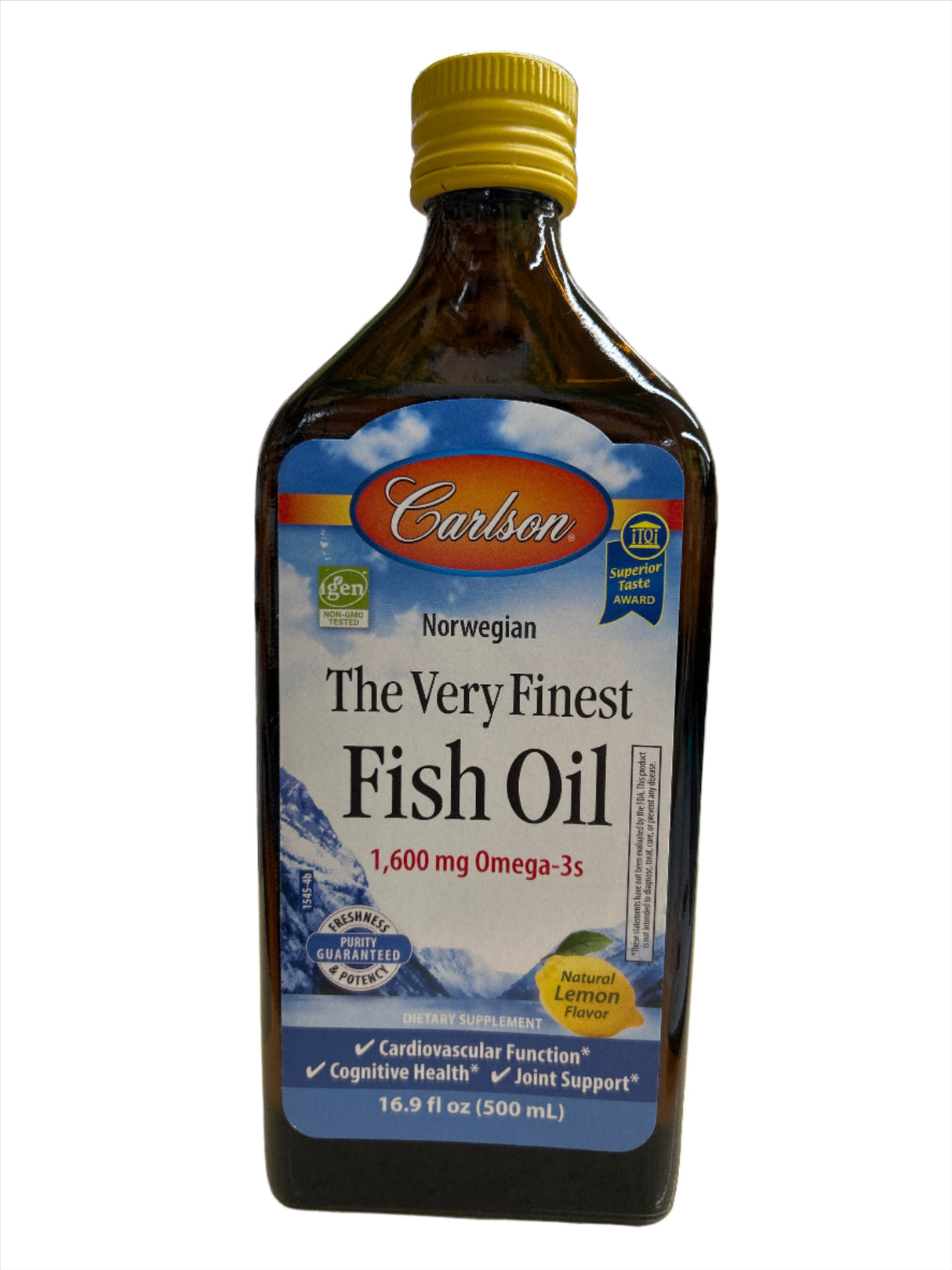 The Very Finest Fish Oil 1600 mg Lemon 6.7 fl oz