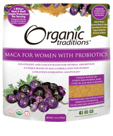 ORGANIC TRADITIONS MACA WOMENS POWDER WITH PROBIOTICS 5.3OZ