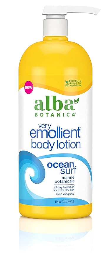 ALBA BOTANICA VERY EMOLLIENT BODY LOTION OCEAN SURF 32OZ