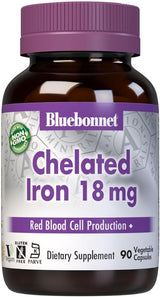 Bluebonnet Chelated Iron 18 mg