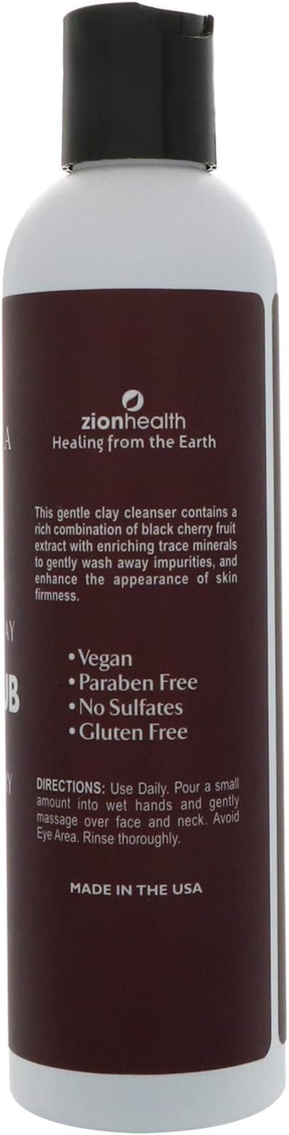 Zion Health Exfoliating Face Wash     8 oz