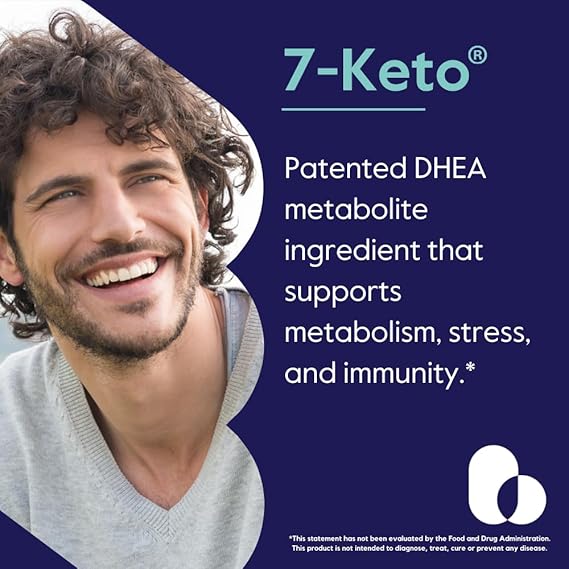 7-Keto DHEA 50 mg Veg Capsules