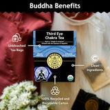 BUDDHA TEAS Organic Third Eye Chakra Tea 18 BAG