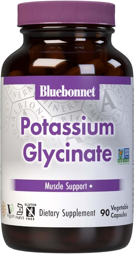 Bluebonnet Potassium Glycinate 99 mg