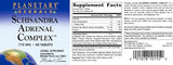 PLANETARY HERBALS SCHISANDRA ADRENAL COMPLEX 60T