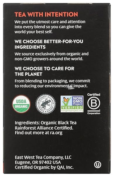 CHOICE ORGANIC TEAS English Breakfast 16 BAG