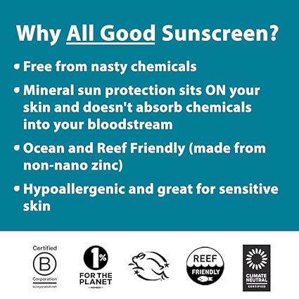 All Good Mineral Sport Sunscreen Spray FPS 30