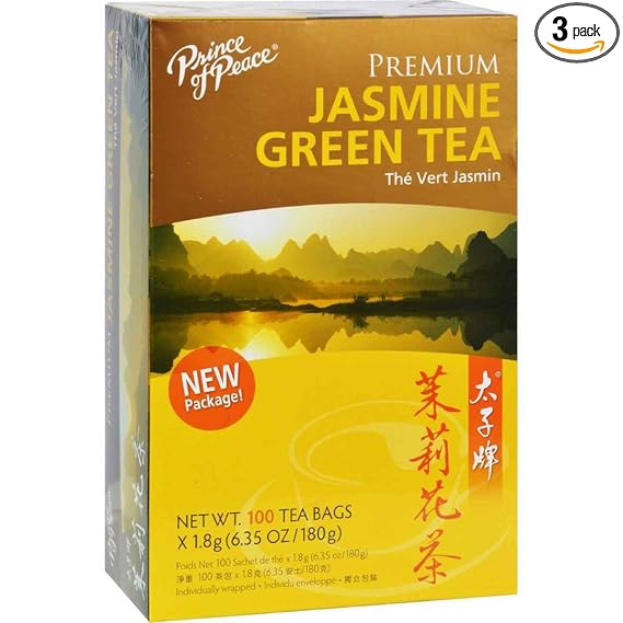 PRINCE OF PEACE Premium Jasmine Green Tea 100 BAG