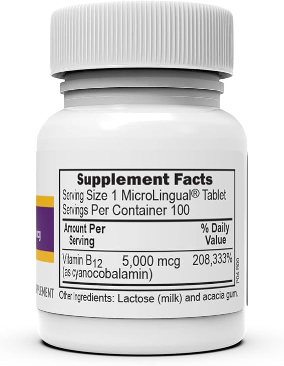 Superior Source Cyanocobalamin B-12 5,000 mcg