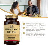 Solgar Kosher UBIQUINOL 100 MG (Reduced CoQ-10)